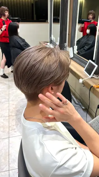 カラー メンズ LEN 🦋のヘアスタイル