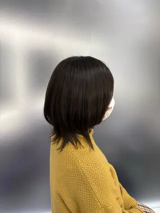 ショート カラー 透明感カラー/ 髪質改善/しおりのヘアスタイル
