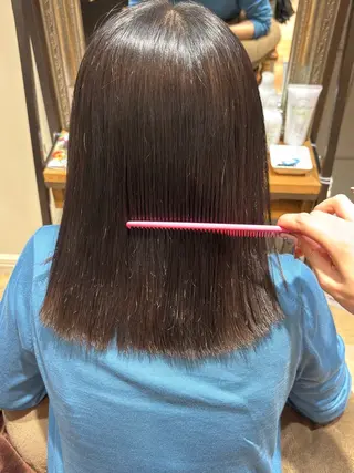 ミディアム カラー Karin／ レイヤーブリーチ🥀のヘアスタイル