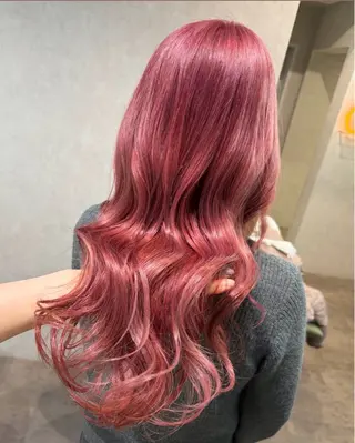 ロング カラー 透明感カラー🫧🎀 まりなのヘアスタイル