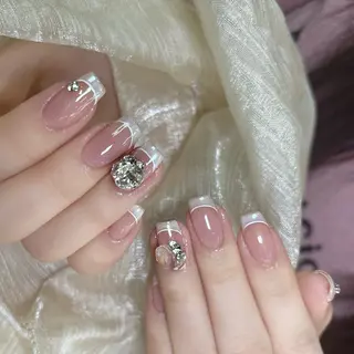 ネイル candy nail 韓国風ワンホンネイルのネイルデザイン