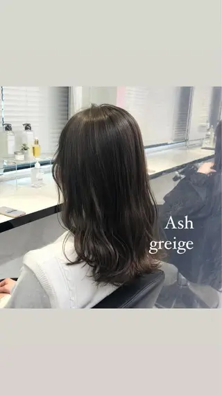 セミロング カラー パーマ ヘアアレンジ メンズ キッズ ネイル マツエク・マツパ KANAMI 🌏のヘアスタイル