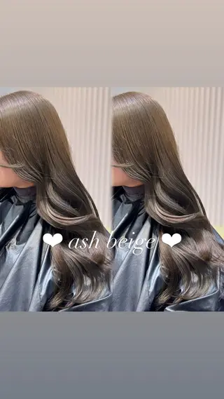 ロング カラー ヘアアレンジ 完全💗マンツーマン marinのヘアスタイル