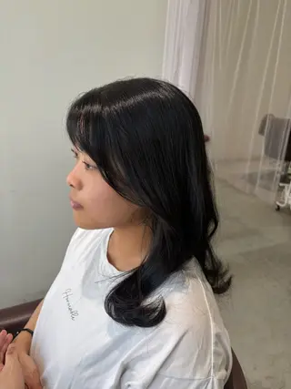 カラー 谷口 萌瑛のヘアスタイル