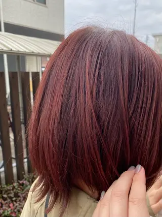 ミディアム 郷原 奈々のヘアスタイル