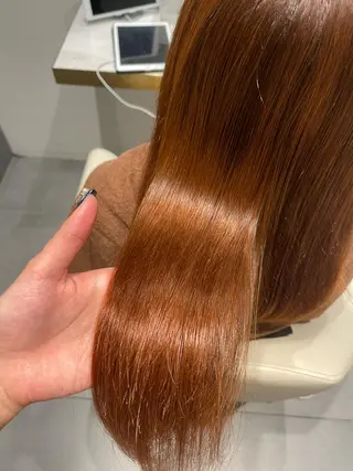 セミロング 🍑韓国風レイヤー 🍑莉子のヘアスタイル