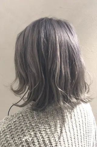 ミディアム カラー 新宿御苑前/ボブ 髪質改善Ryuseiのヘアスタイル