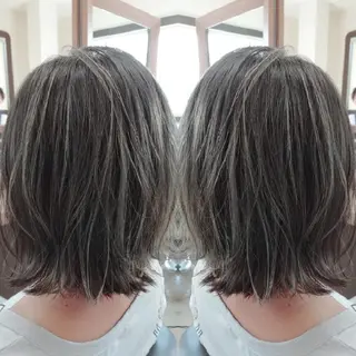 ミディアム カラー 髪質改善特化 サロン✨代表HIROのヘアスタイル