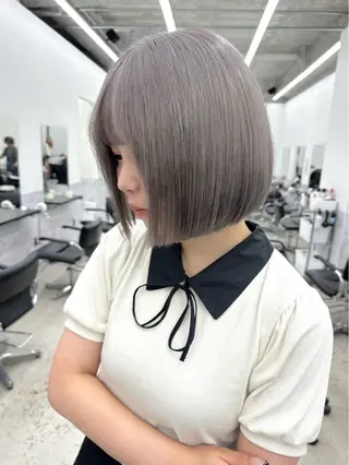 カラー ブリーチ/ハイトーン 名古屋栄/SHIONのヘアスタイル