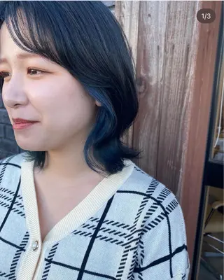 ミディアム 瀬尾 亜沙美のヘアスタイル