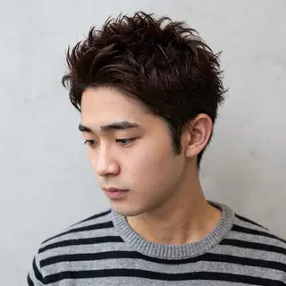 カラー メンズ 髪質改善特化KIZU /開運ヘア研究のヘアスタイル