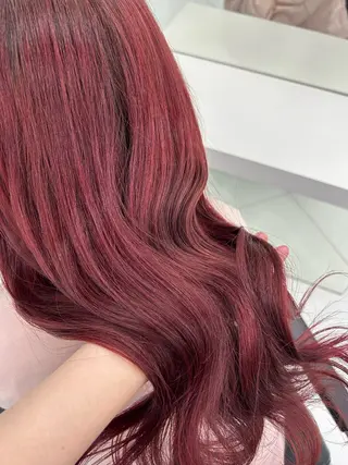 セミロング 渋谷ブリーチカラー/ 🎀rina🎀のヘアスタイル