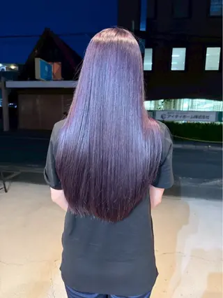 ロング カラー LUCK ユナのヘアスタイル