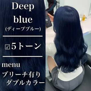 セミロング カラー レイヤー×透明感カラ ーHAYATOのヘアスタイル