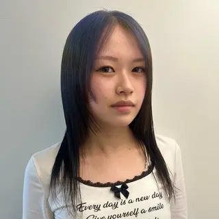 ロング カラー ハイトーン/パーマ/ メンズ / 新宿🌐のヘアスタイル