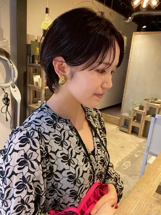 ショート LoE[ロエ]桃井 香菜子のヘアスタイル