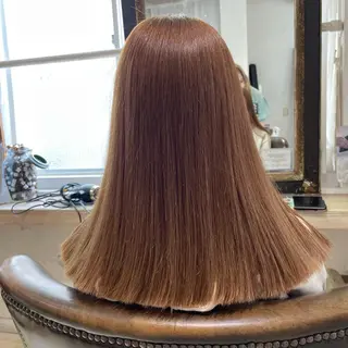 セミロング 北川 智海のヘアスタイル