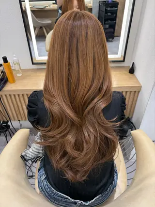 ロング カラー YUI  透明感🌱 艶カラー🍓浦和のヘアスタイル