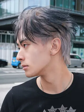 ショート カラー メンズ KEIGO メンズ特化のヘアスタイル