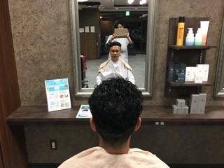 メンズ 田中大 パーマ/メンズカットのヘアスタイル
