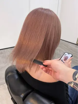 カラー ハイトーン✨髪質 改善🌈🫧RYOのヘアスタイル