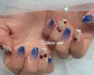 ネイル Meri💅 Gloss nailのネイルデザイン