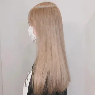 ロング 🤍🤍韓国ヘア おたけ🤍🤍のヘアスタイル