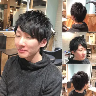 ショート メンズ 薮 恵一のヘアスタイル