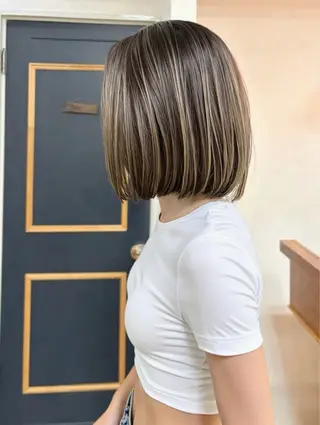ミディアム カラー takada kohのヘアスタイル