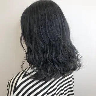 セミロング カラー 【透明感、艶髪】西村 有司のヘアスタイル
