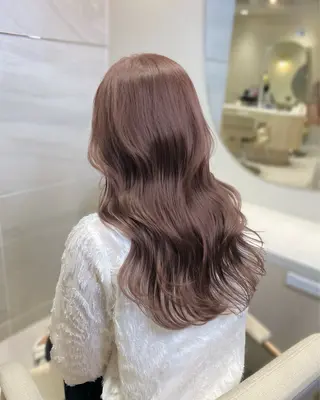 ロング カラー 透明感カラー🌿 グレージュ🐺陽介のヘアスタイル