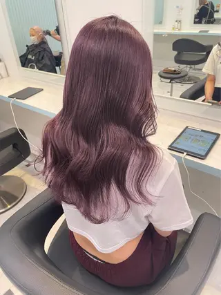 ミディアム 顔周りレイヤー/新宿 /モテ艶カラー/航介のヘアスタイル