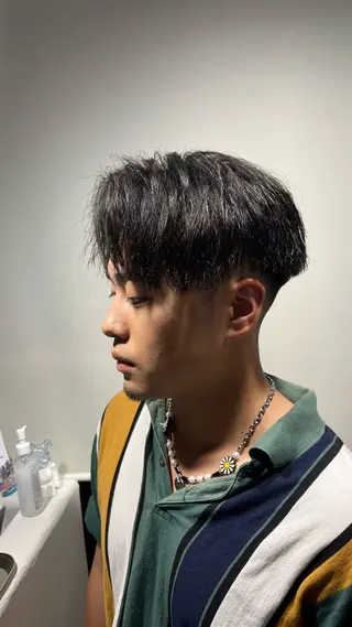 ショート カラー メンズ 🏆メンズヘア特化 🥇代表りんぺーのヘアスタイル