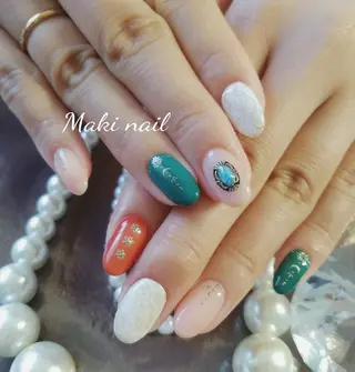 ネイル ショート ・:*+.✳︎˚✧₊ MAKI NAILのネイルデザイン