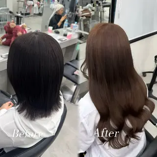 ロング 横浜 エクステ🎀/ カラー🌙┊︎もものヘアスタイル