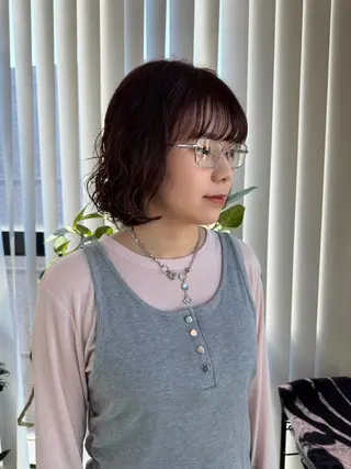 ショート 河村 優花のヘアスタイル