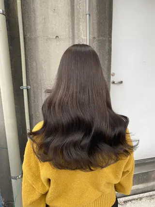 ロング カラー 表参道/透明感カラー /暗髪/ジュキヤのヘアスタイル
