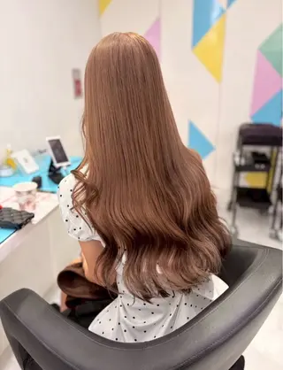 ロング カラー ヘアアレンジ 🧸ミルクティー特化 🧸MASAKIのヘアスタイル