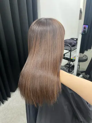 セミロング 🤍セット簡単パーマ 🤍TAMAKIのヘアスタイル