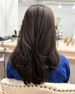 ロング カラー ヘアアレンジ 🫧透明感カラー/ Wカラー🫧namiのヘアスタイル
