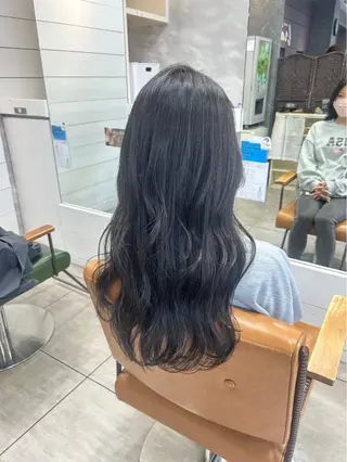 ロング カラー 本尾 空大のヘアスタイル