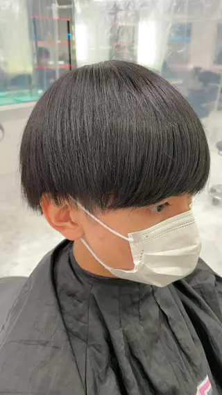 ミディアム カラー パーマ ヘアアレンジ メンズ キッズ メンズ特化美容師 aiの眉毛・アイブロウイメージ