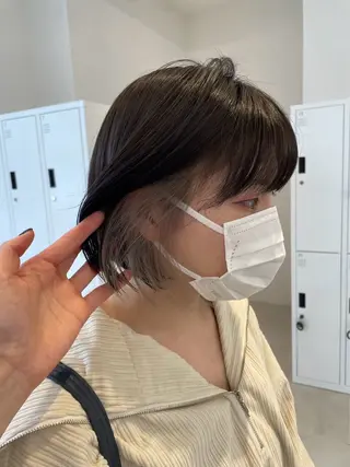 ショート レイヤーカット 瑠輝のヘアスタイル