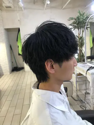 メンズ 可愛い顔周りカット お任せください✨中川のヘアスタイル