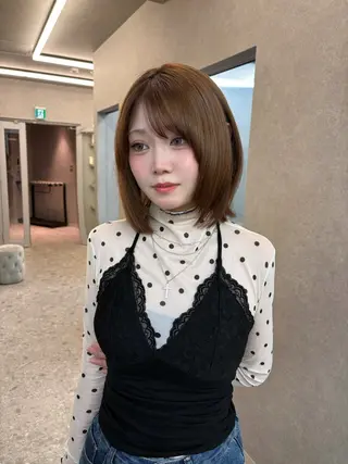 ショート 楠田 美空のヘアスタイル