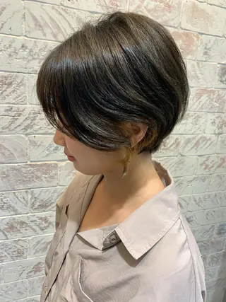 ショート 田中 亜沙美のヘアスタイル