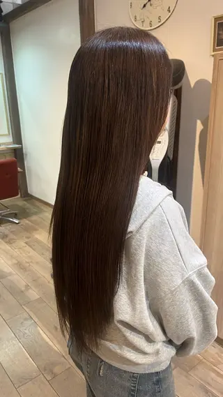 カラー くろたき まほのヘアスタイル