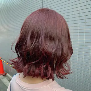 ミディアム カラー ALLEN hair /まなのヘアスタイル