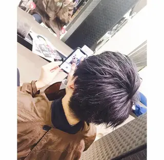 カラー メンズ 【育休中】EARTH 荒井店HARUNAのヘアスタイル