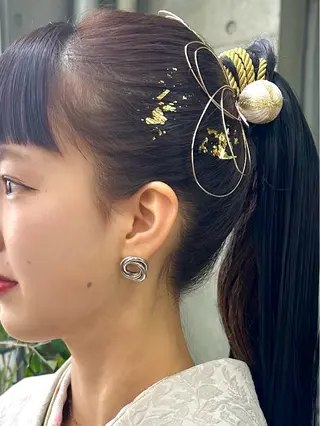ヘアアレンジ 🍊千葉 未来🍊店長のヘアスタイル
